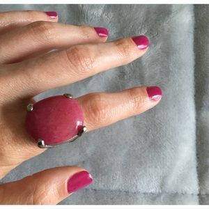 💥5 for $15💥 Pink stone statement with heart band